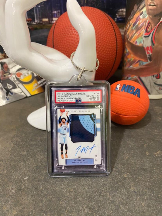 Ja Morant 2019 Panini National Treasures RPA - Keyring