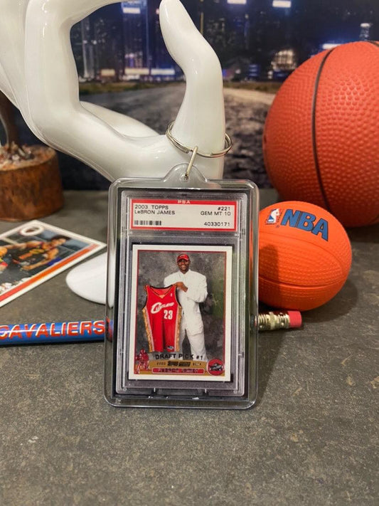 Lebron James 2003 Topps RC - Keyring