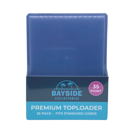 Rigid Card Toploaders 35pt Pack of 25